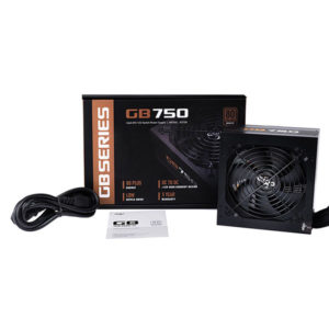 Nguồn Máy Tính AIGO GB750 - 750W (80 Plus Bronze/Màu Đen)