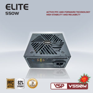 Bộ Nguồn VSP Elite Active PFC V550W