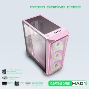CASE VSPTECH GAMING HA01 (PINK)