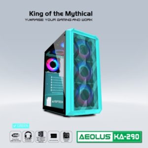 Case Gaming VSPTECH KA290 - GREEN